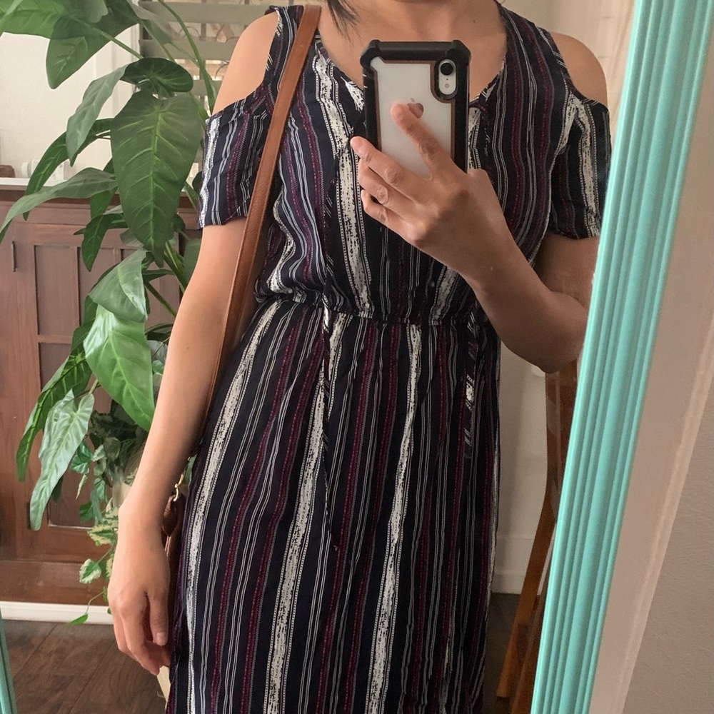 🍃☀️Navy blue dress dress🍃☀️